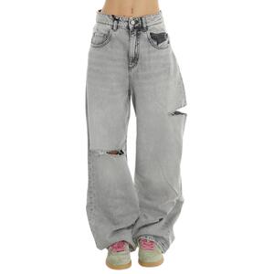 JEANS POPPY GRIGIO